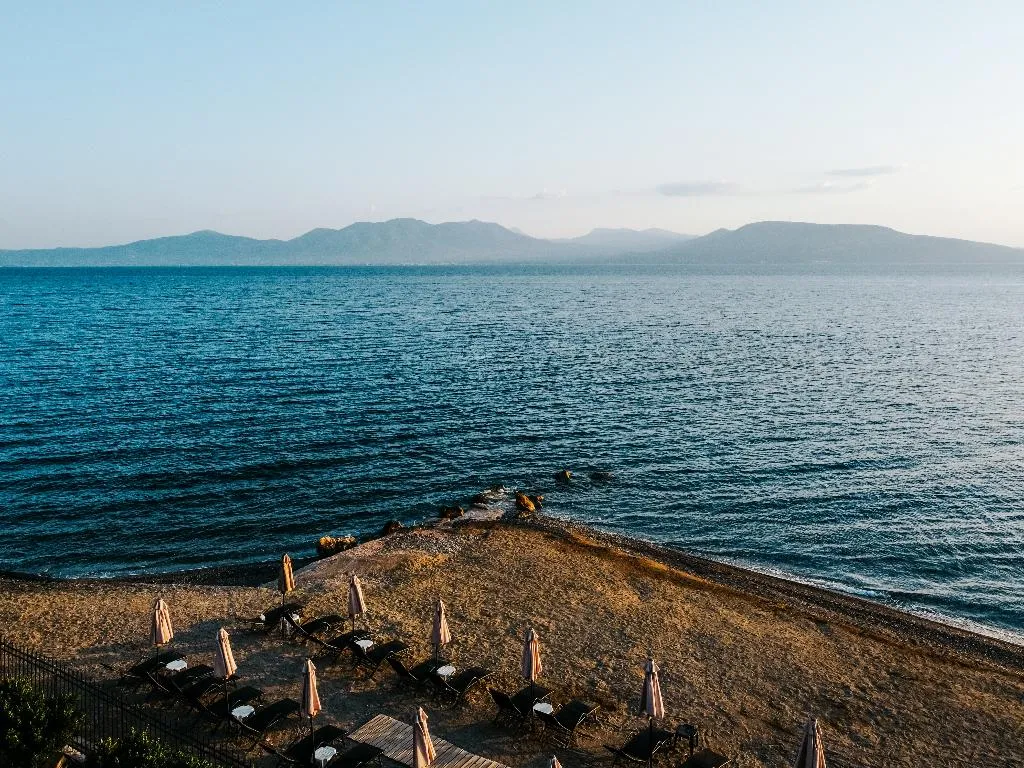 Beach, Calamos Beach Family Club Hotel, Athens