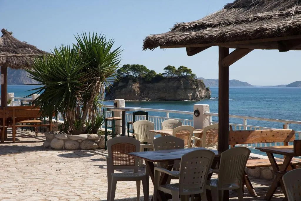 Beach, Korfiatis Apartments, Zante