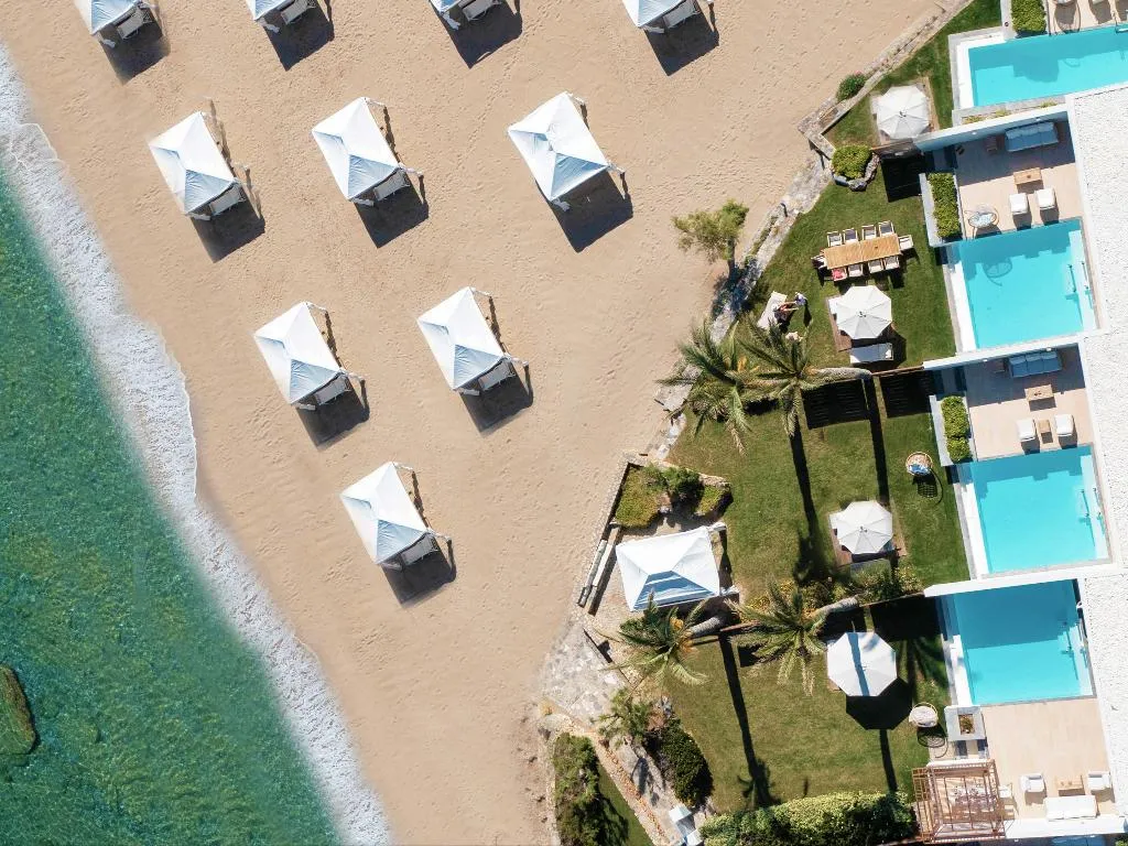 Beach, Amirandes, A Resort to Live, Crete