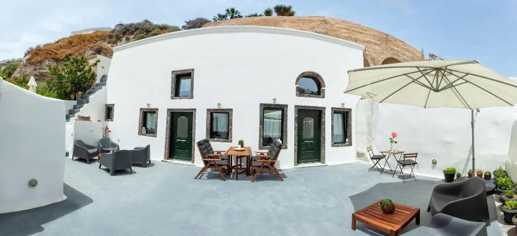 General view, Casa d'Argento, Santorini