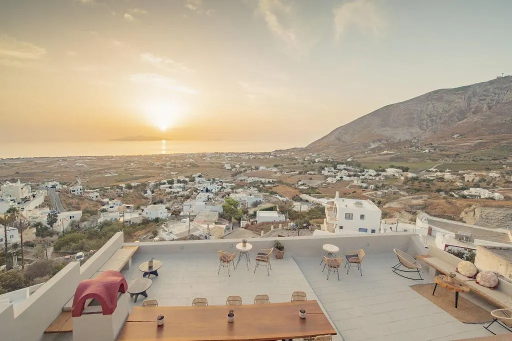 General view, Nano Suites, Santorini