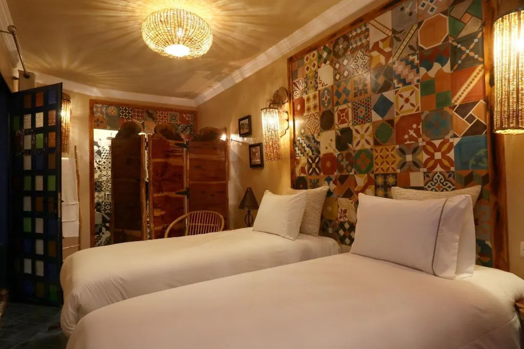 DOUBLE KING SIZE BED Room, Riad Andalla Spa, Marrakech