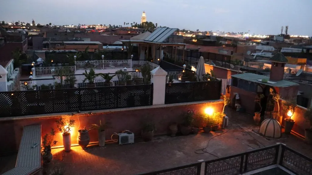 Terrace, Riad Harmattan, Marrakech