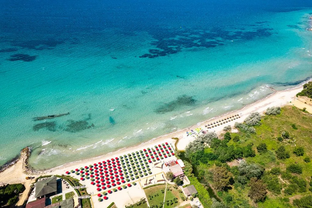 Beach, Simantro Resort, Halkidiki