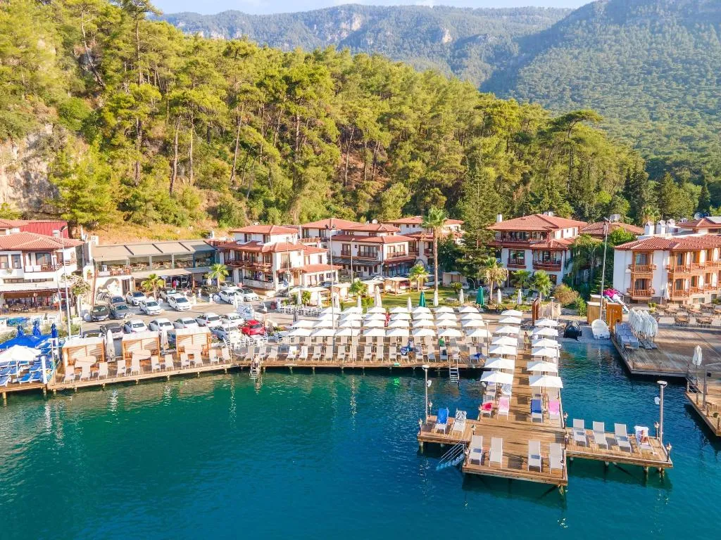 General view, Iskelem Otel, Dalaman