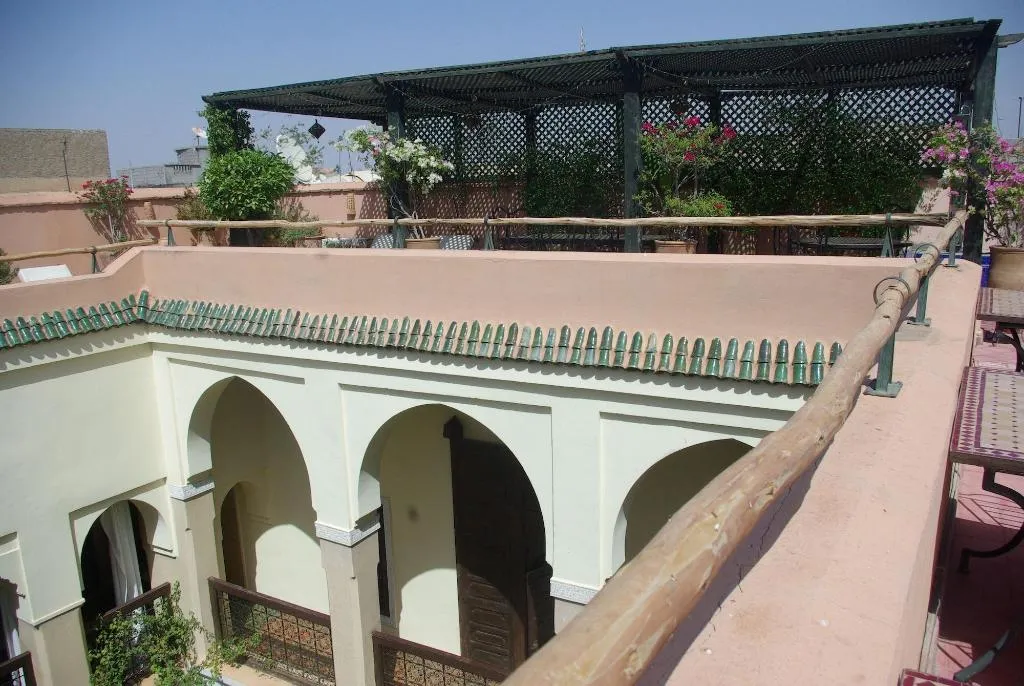 Terrace, Riad Dar Dialkoum, Marrakech
