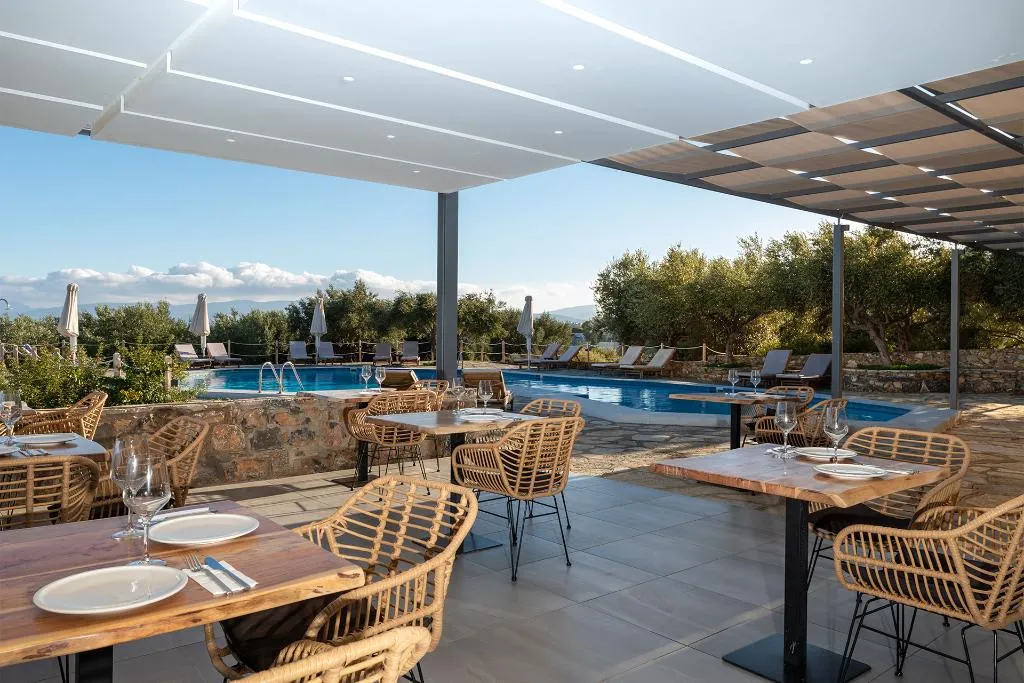Restaurant, Zeus Eleva Miraya, Crete