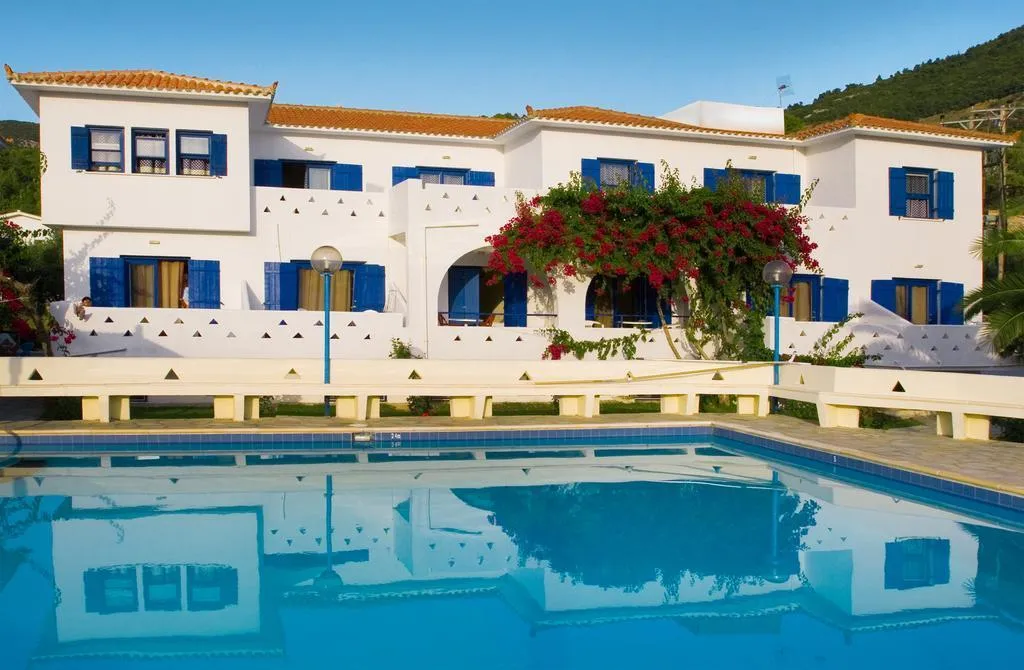 General view, Sunrise Village, Skiathos