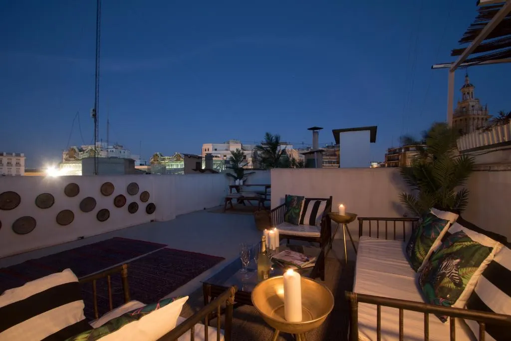 Terrace, Cosy Rooms Embajador, Valencia