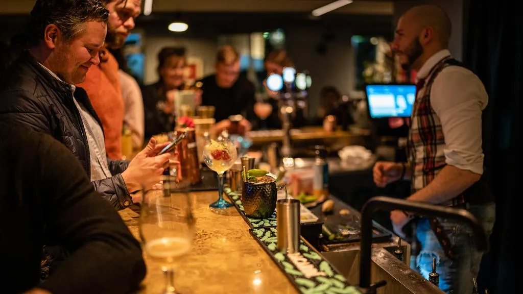 Bar, Hotel Leifur Eiriksson, Reykjavik