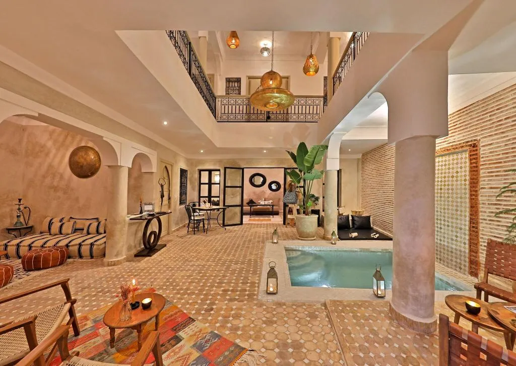 Lobby, Riad Al Badia, Marrakech