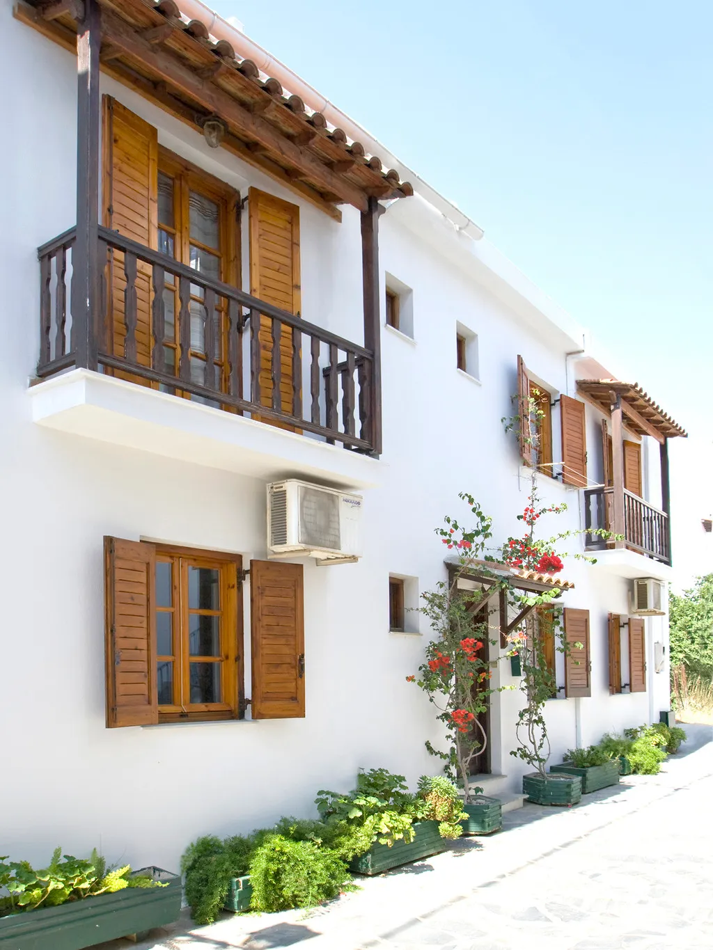 General view, Pension Eliza, Skiathos