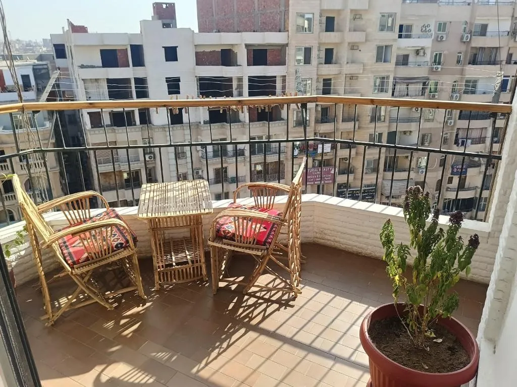 Terrace, Pyramids Nights Hostel, Cairo