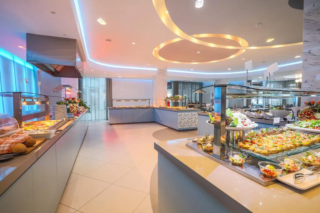 Restaurant, Vassos Nissi Plage Hotel & Spa, Cyprus