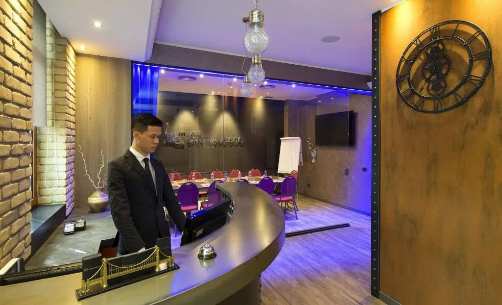 Lobby, Hotel San Francisco, Milan
