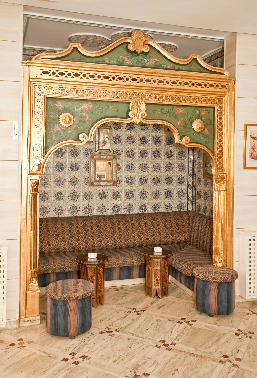 Lobby, Hotel Residence Mahmoud, Tunisia
