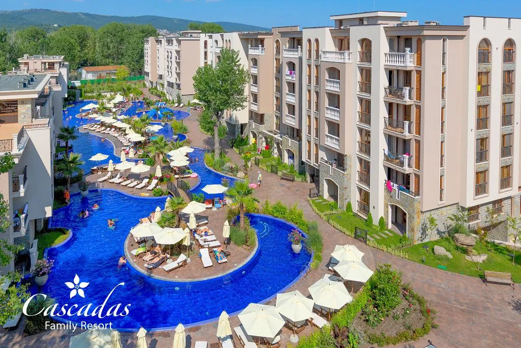 Pool, Cascadas Family Resort, Bourgas