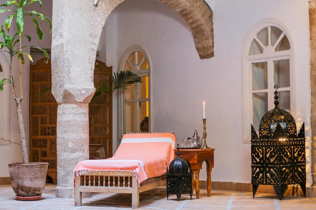 Terrace, Hotel Riad Villa Maroc, Essaouira