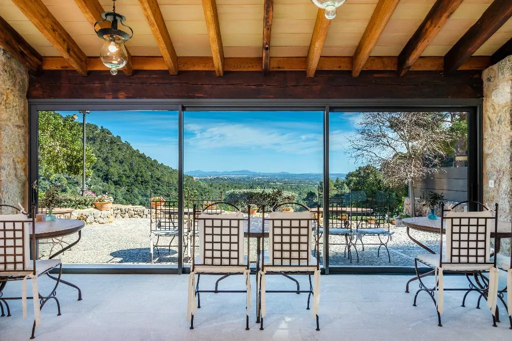 Terrace, Finca Albellons, Majorca
