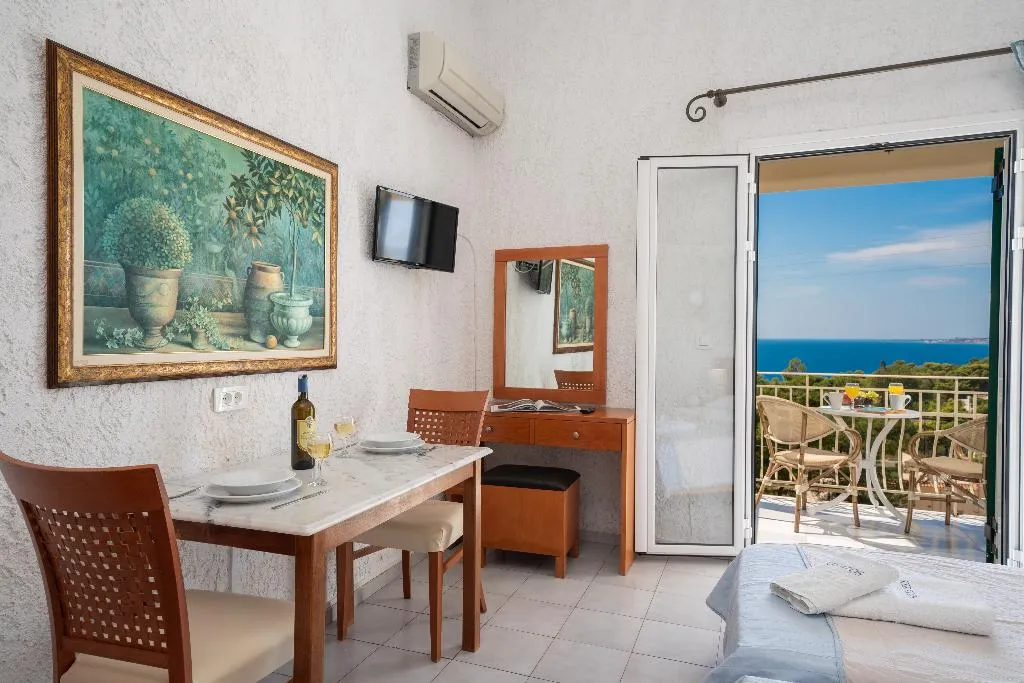 STUDIO SEA VIEW Room, Kekatos Studios, Kefallinia