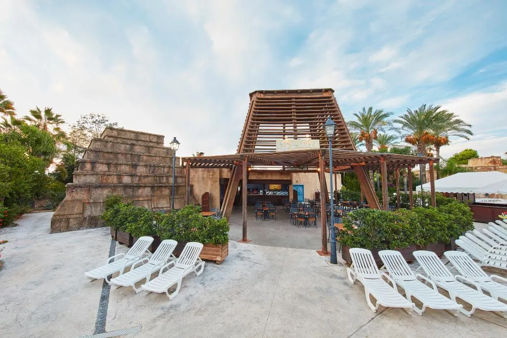 Terrace, PortAventura El Paso + Ticket Included, Costa Dorada