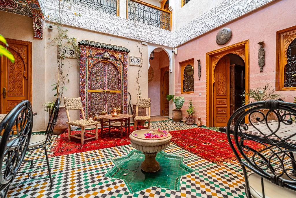 Lobby, Riad Villa Sidi Baba, Marrakech