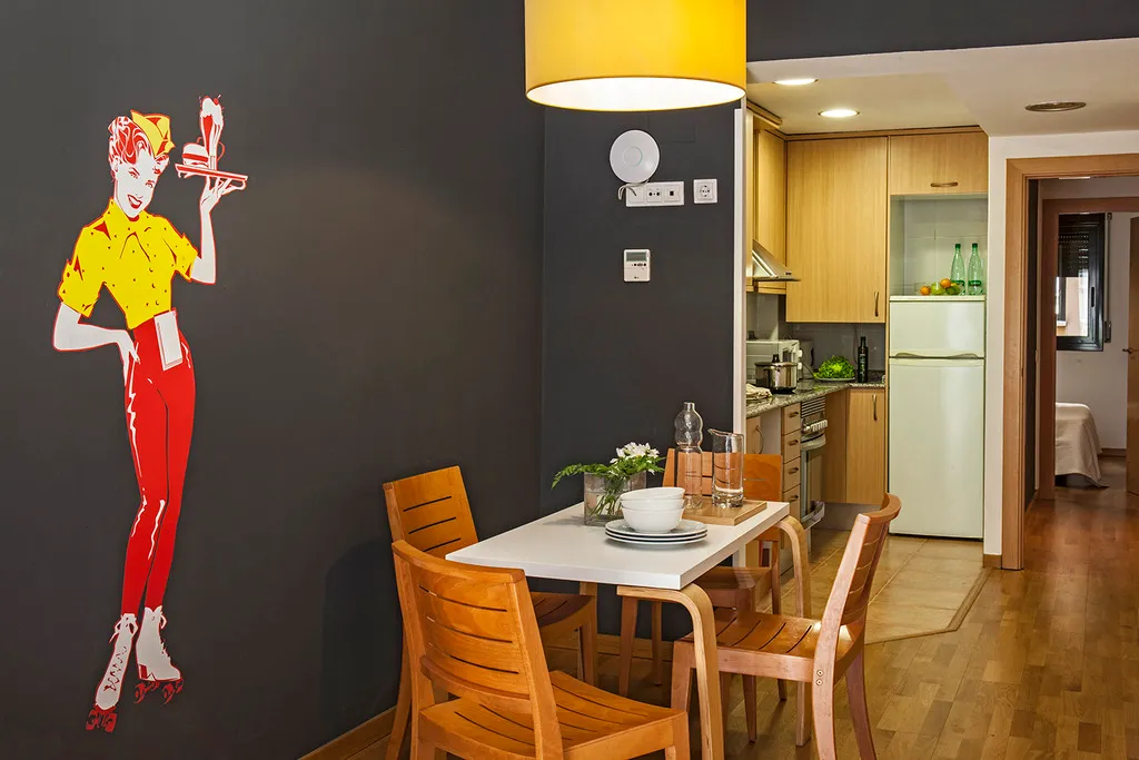 APARTMENT CAPACITY 2 Room, AinB Eixample-Entença Apartments, Barcelona