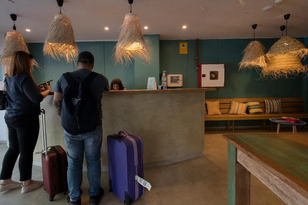 Lobby, Yomo Hostal Bcn Port, Barcelona