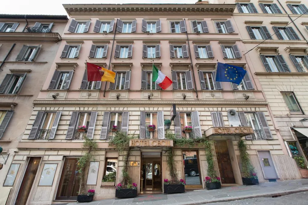 General view, Hotel Cecil, Rome