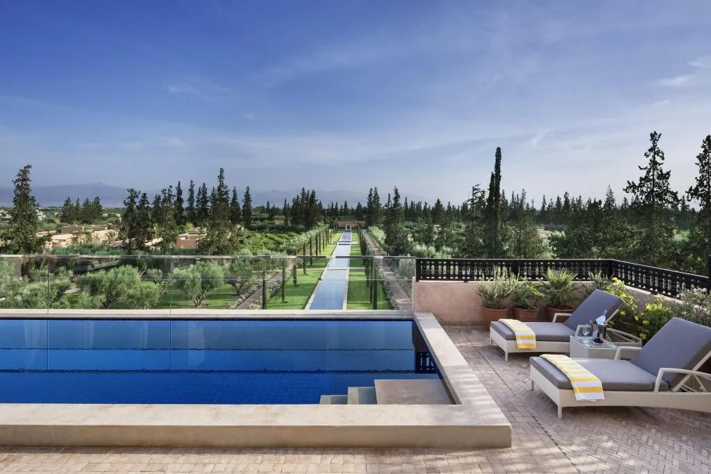 Terrace, The Oberoi Marrakech, Marrakech