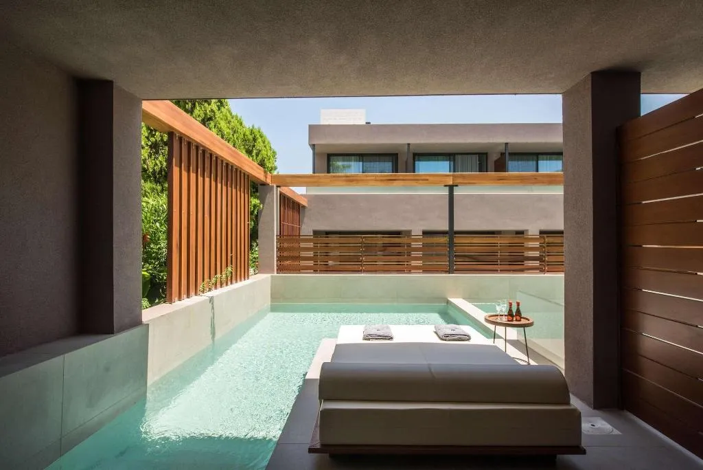 Double or Twin SUPERIOR WITH PRIVATE POOL Room, Harmony Boutique Resort, Crete