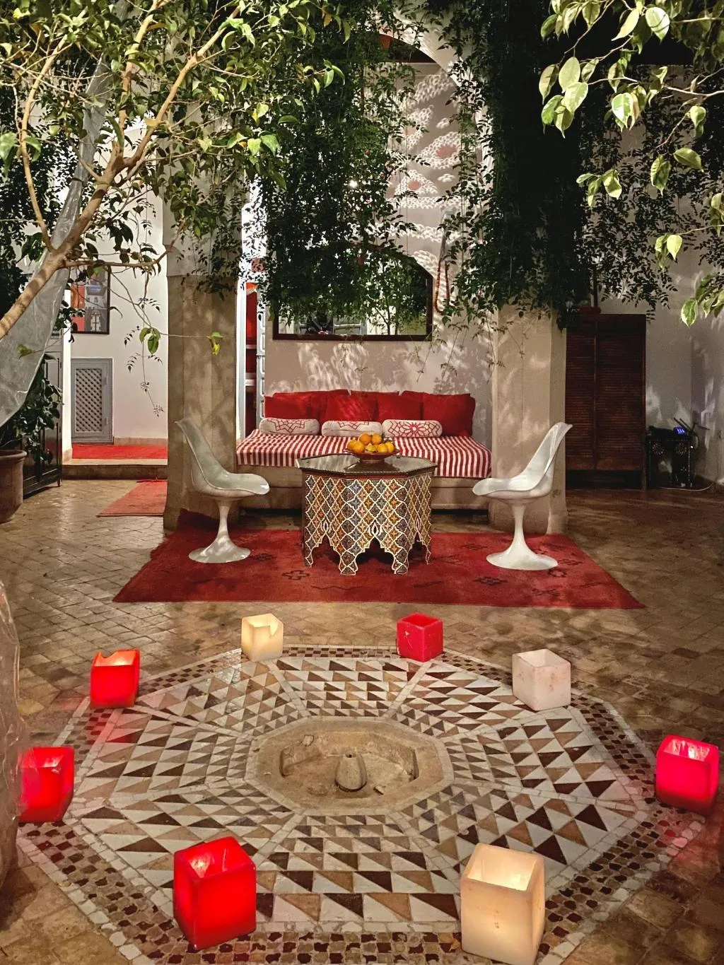 Lobby, Riad Tizwa, Marrakech