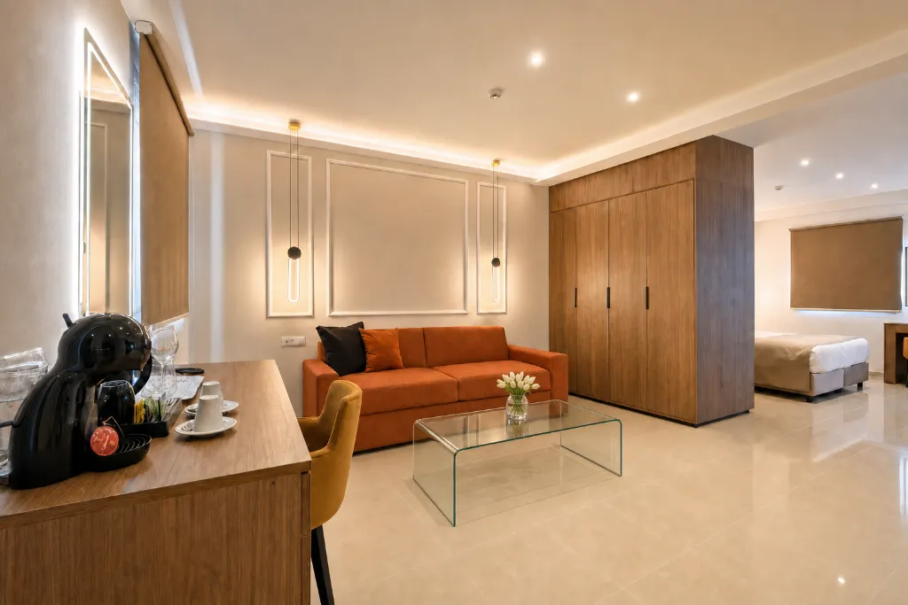 SUITE CAPACITY 4 Room, Philia Center Suites, Rhodes