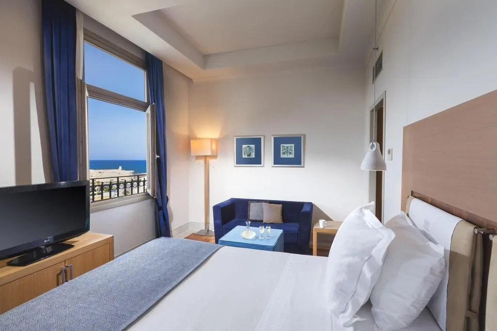 TWIN WITH VIEWS Room, GDM Megaron,Historical Monument Hotel, Crete