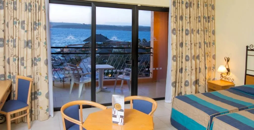 DOUBLE SUPERIOR SEA VIEW Room, The Ramla Bay Resort, Malta