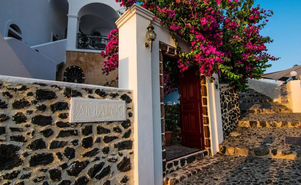 General view, Aigialos Luxury Traditional Settlement, Santorini
