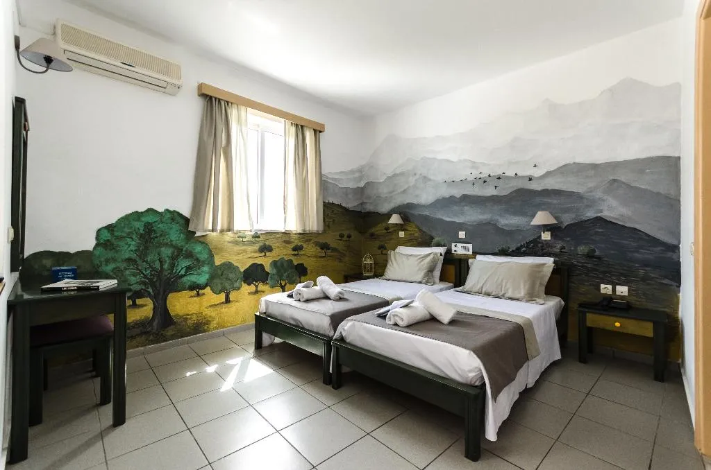 Double or Twin MOUNTAIN VIEW Room, Happiness Apartments, Crete