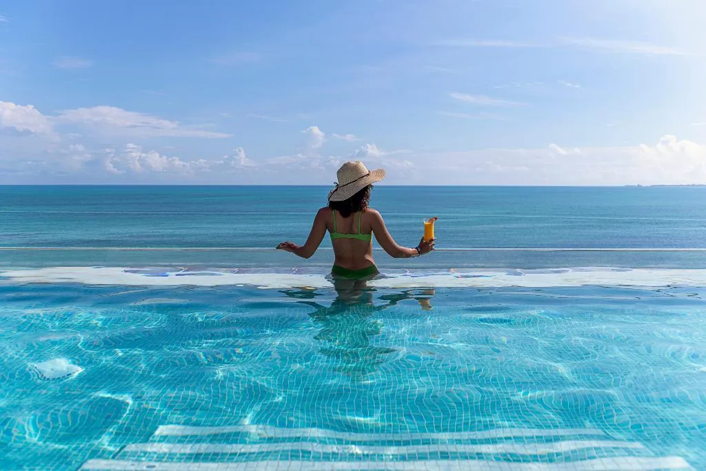 Terrace, Ocean Allure Costa Mujeres Adults Only All Incl, Cancun Area