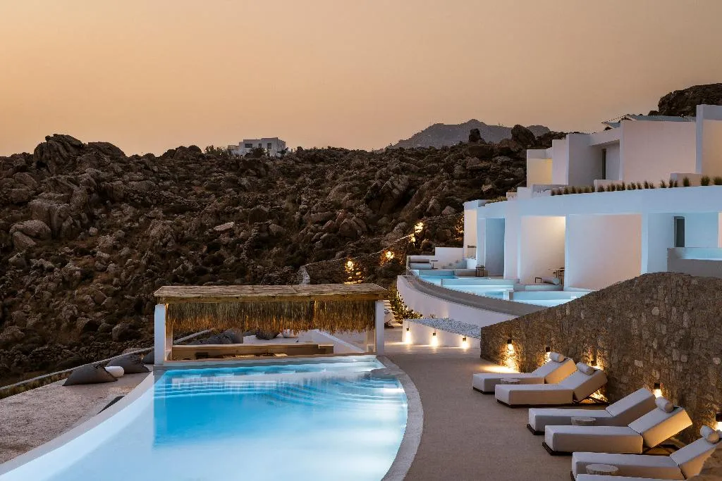 Pool, Mykonos Flow - Super Paradise, Mykonos