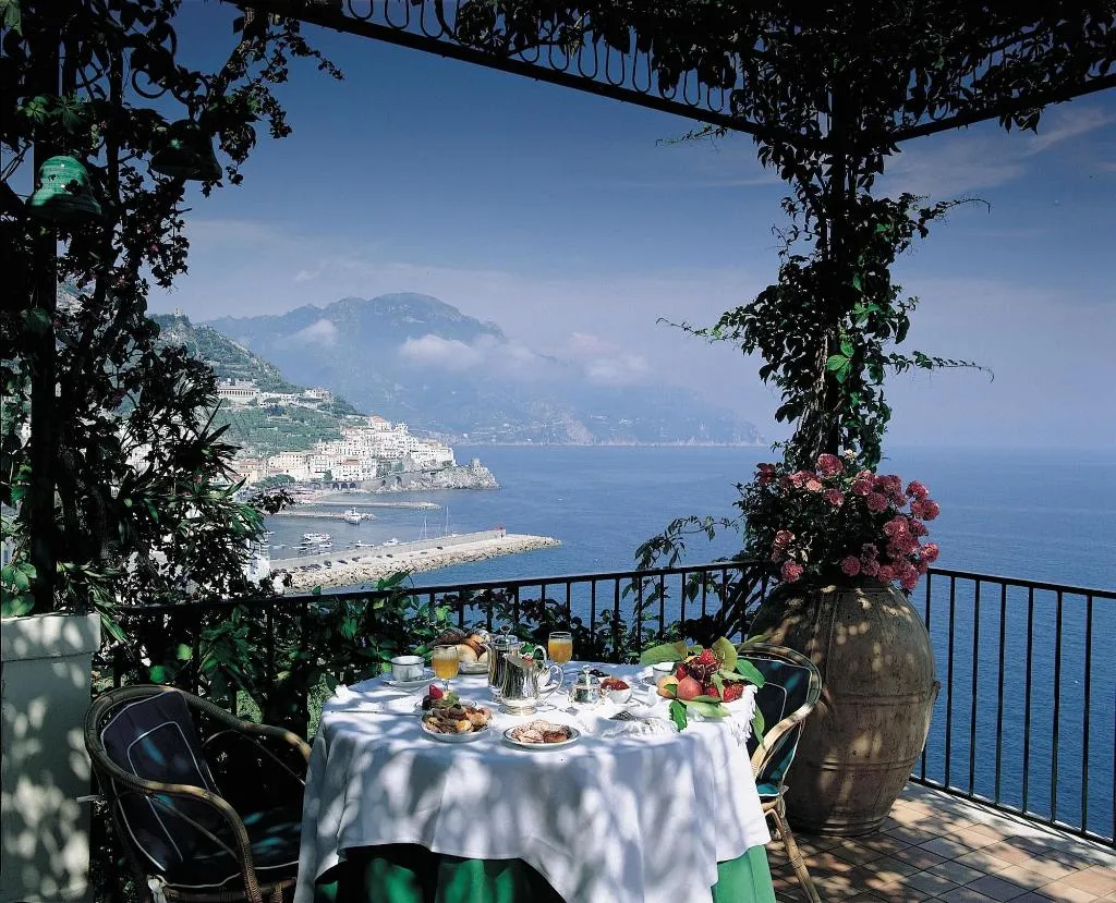 Restaurant, Hotel Santa Caterina, Naples