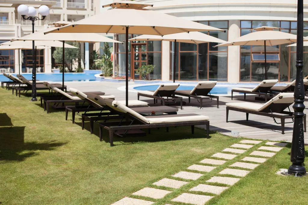 Terrace, Sousse Palace Hotel & Spa, Tunisia