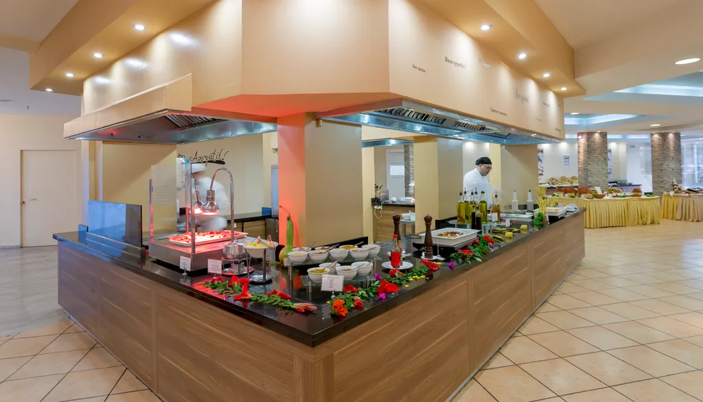 Restaurant, Dessole Dolphin Bay Resort, Crete