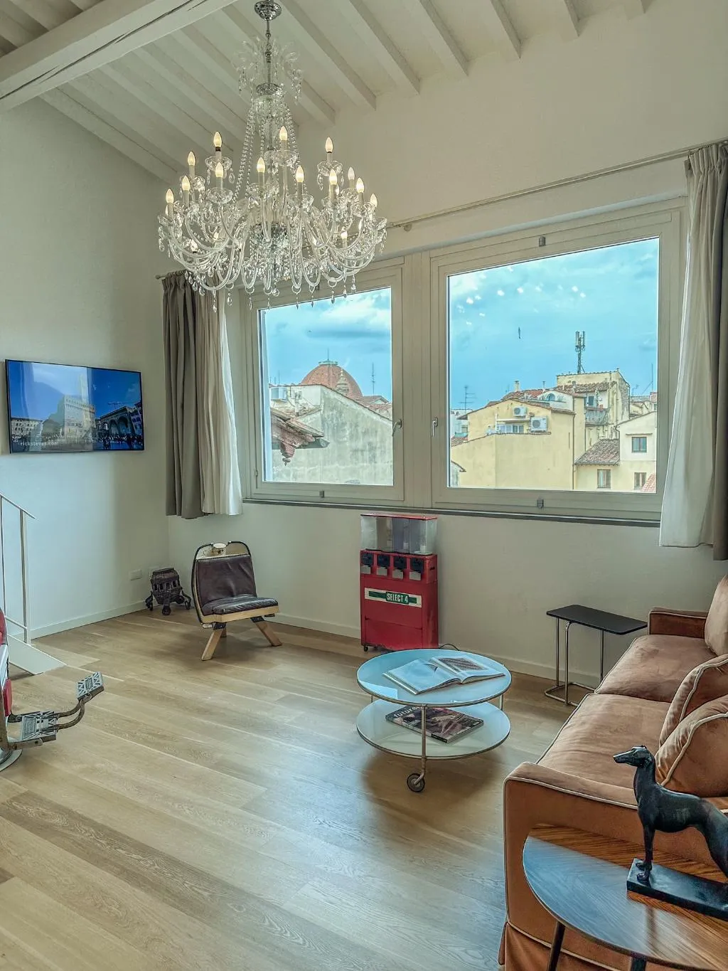 APARTMENT ONE BEDROOM TWO BATHROOMS Room, Florence Art Apartments, Florence
