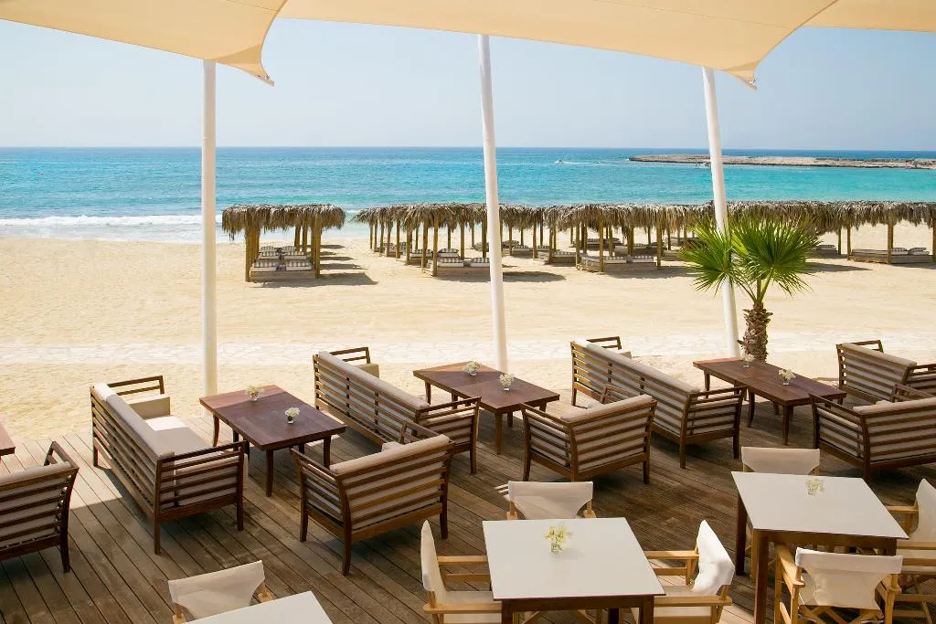 Beach, Asterias Beach Hotel, Cyprus