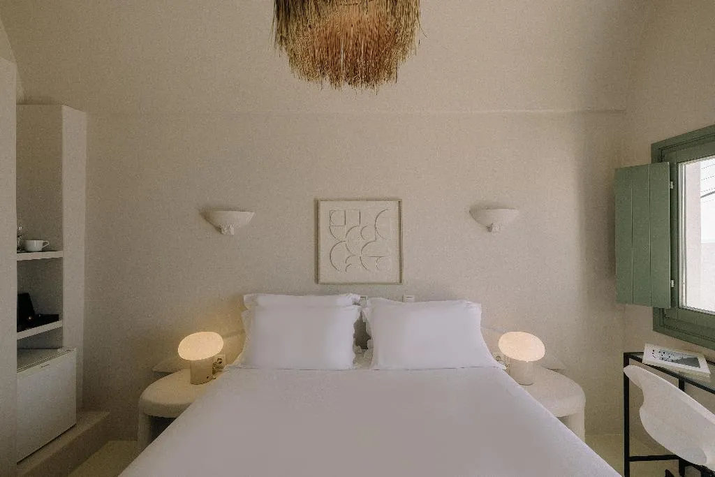 TRIPLE PARTIAL SEA VIEW Room, Agave Santorini Design Boutique Hotel, Santorini