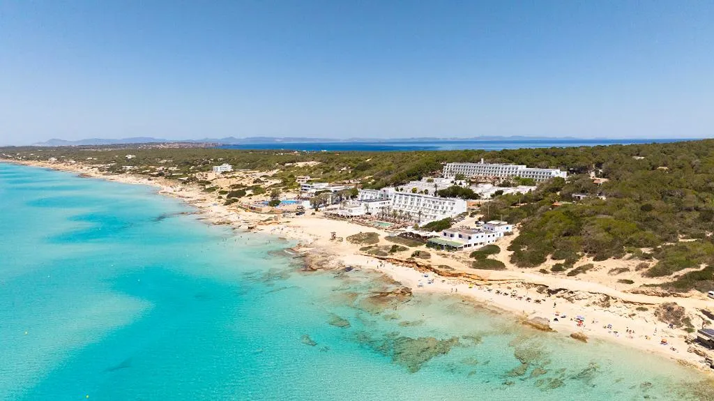 Beach, Hotel Riu Palace La Mola, Ibiza