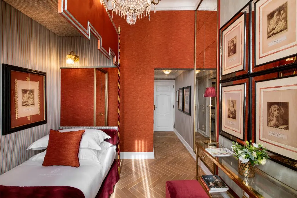 SINGLE CLASSIC Room, Helvetia & Bristol Firenze - Starhotels Collezione, Florence