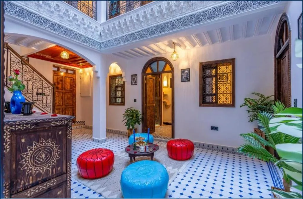 Lobby, Riad La Perle Bleue, Marrakech