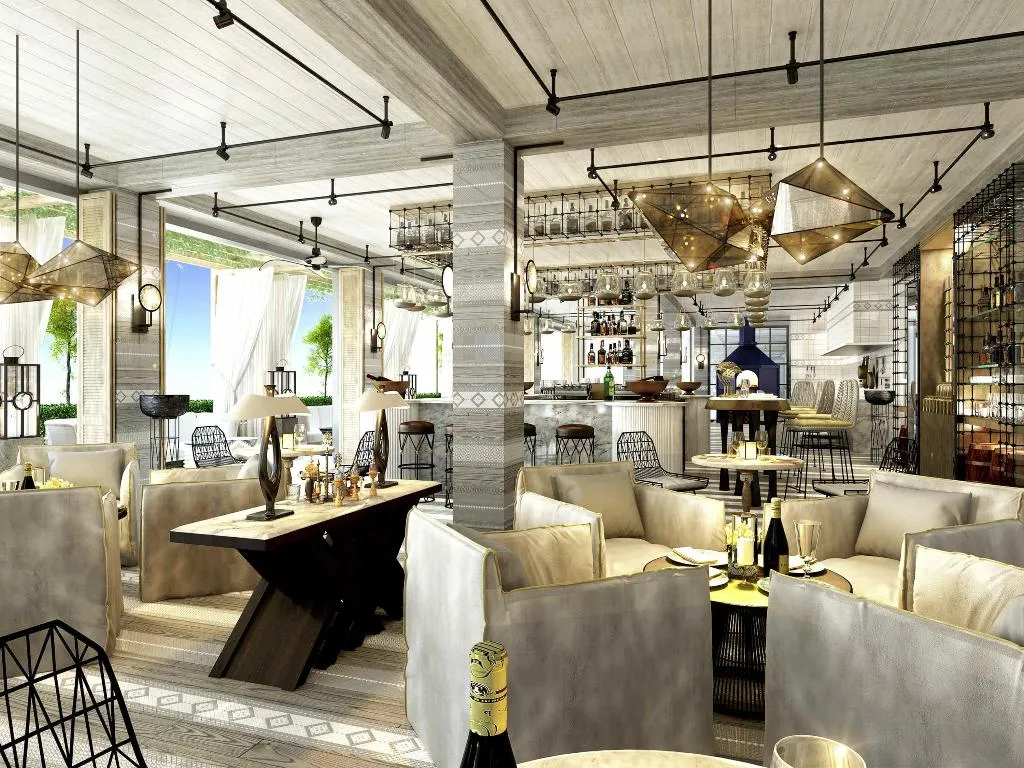 Bar, Fairmont Residences La Marina Rabat-Sale, Rabat