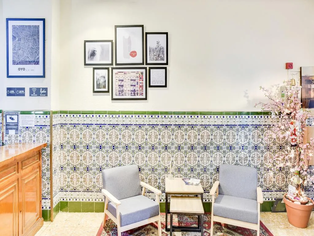 Lobby, Hostal Carabanchel, Madrid